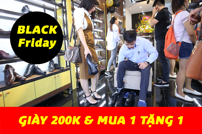 Black Friday tại KOMA - Giầy nam số 1 việt nam về chất lượng dịch vụ